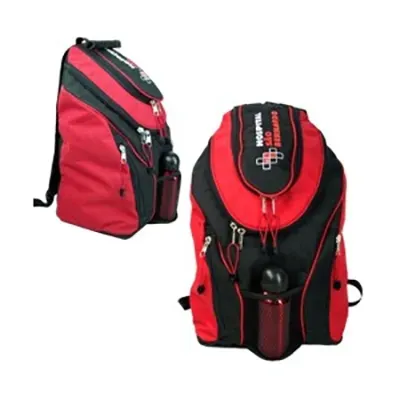 Mochila de costas personalizada com compartimento para Lap Top.