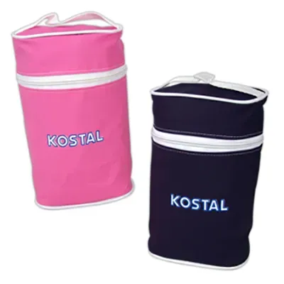 Necessaire Frasqueira Personalizada na cor rosa e azul 