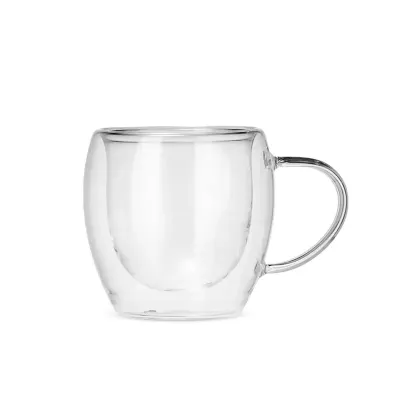Caneca de vidro borossilicato