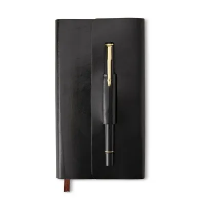 Kit para Anotações com Caneta (Preto)