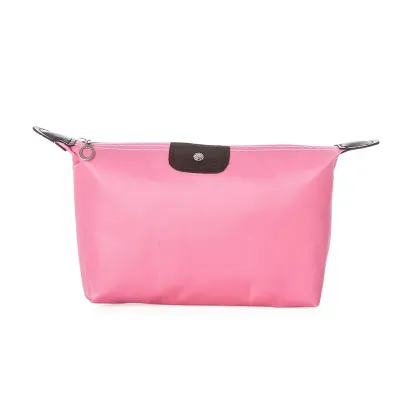 Nécessaire Poliéster Impermeável Rosa