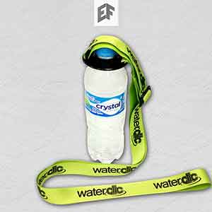 WATERCLIC - suporte para garrafa de água mineral, personalizado 1,70 mt x 25 mm, com regulador de altura