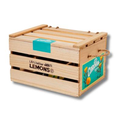 Nossas caixas de madeira proporcionam um toque revitalizante, valorizando o produto. Com acabamen...