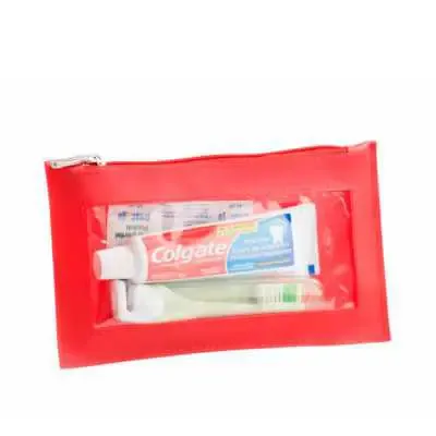 Kit higiene pessoal acondicionado em estojo - 852005