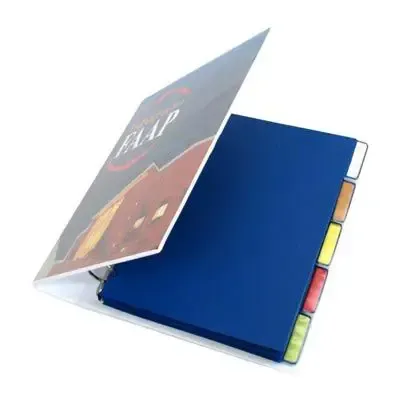 Fichário em PVC personalizado