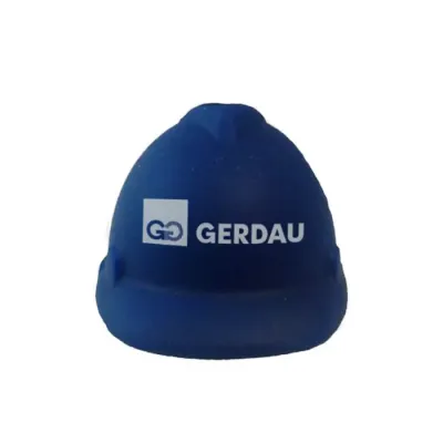 Bolinha Anti Stress em Vinil Modelo Capacete de Obra