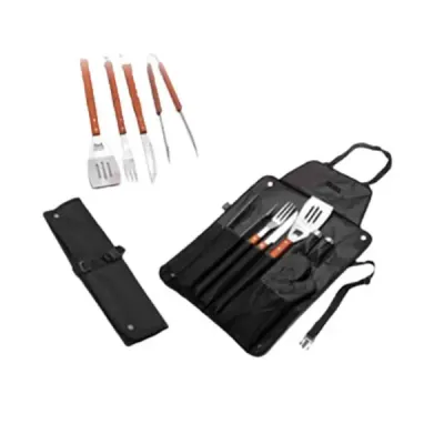 Kit Churrasco Avental Yard com 8 Peças 