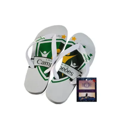 Sandália / Chinelo Tradicional Unissex em Borracha