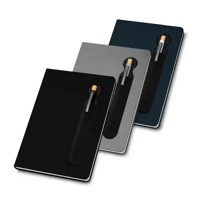Cadernos capa dura: 3 cores - 1820935