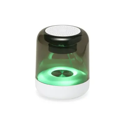 Caixa de Som com LED verde