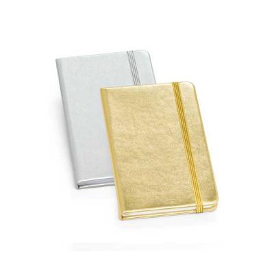 Caderno  Capa Metalizada para Brindes - 1646067