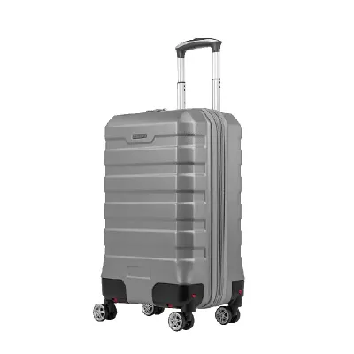Mala de Viagem Bordo com Rodas 360º Wheeless 2T - Prata - 1