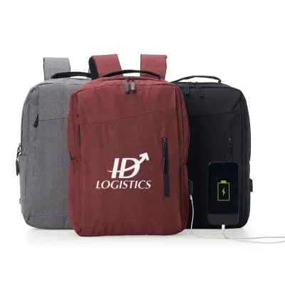 Mochila confeccionada em nylon  