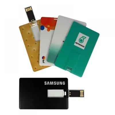 Pen Drive Cartão: opções de cores e pesonalização