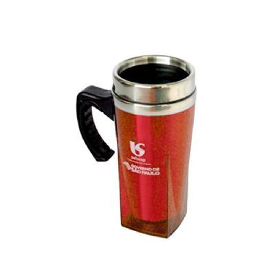 Caneca térmica de alumínio