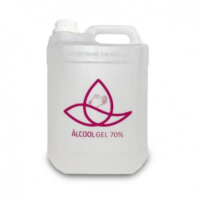 Álcool Gel 70% antisséptico 5 Litros - 1878027
