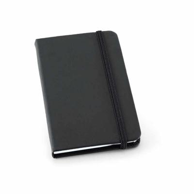 Caderno capa dura na cor preto