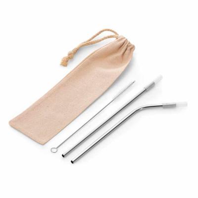 Kit Canudo em aço inox