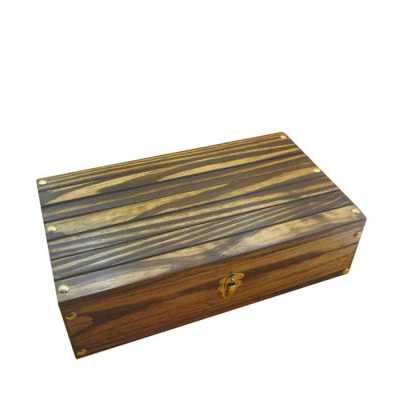 Kit cachaça com caixa confeccionada em madeira envelhecida  - 752041