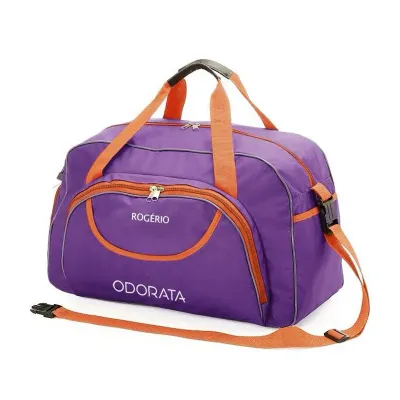 Bolsa Viagem roxa personalizada