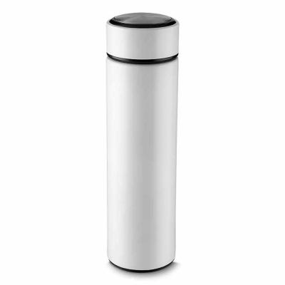 Garrafa em aço inox branca