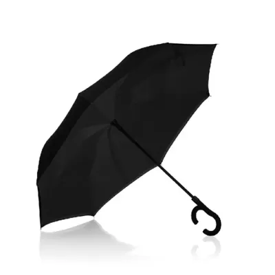 Guarda-chuva invertido preto