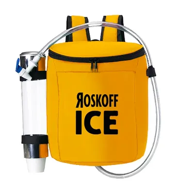 Mochila térmica para degustação
