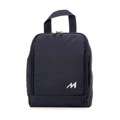 Nécessaire em nylon Oxford com alça de mão 