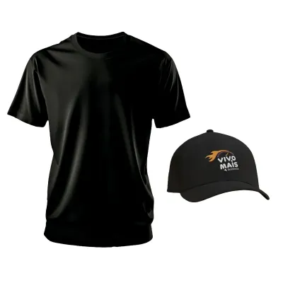 Kit Corrida, camiseta e boné - 2074986