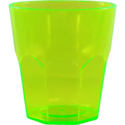 Copo Mini Roma Cristal Verde Neon 300mL Plástico