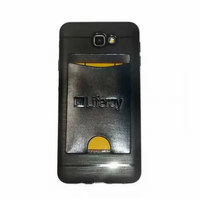 Porta-cartões adesivo para celular personalizado