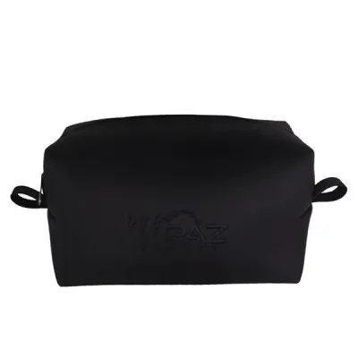 Necessaire em sintético preto