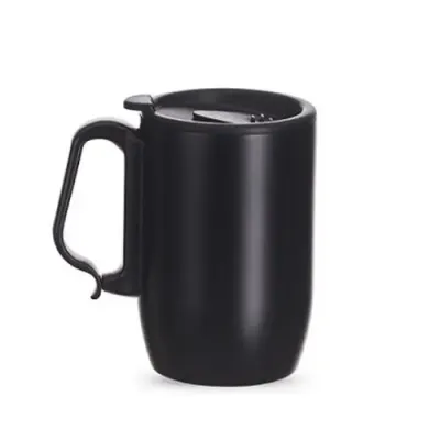 Caneca em aço inox preta