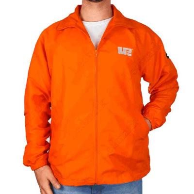 Jaqueta personalizada na cor laranja 