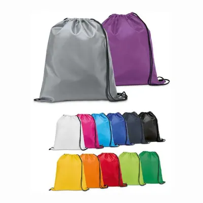 Mochila saco confeccionada em nylon - cores - 1488358