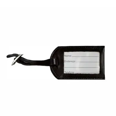 Tag de bagagem com visor transparente