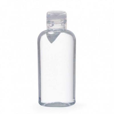 Álcool gel em frasco plástico de 60ml.