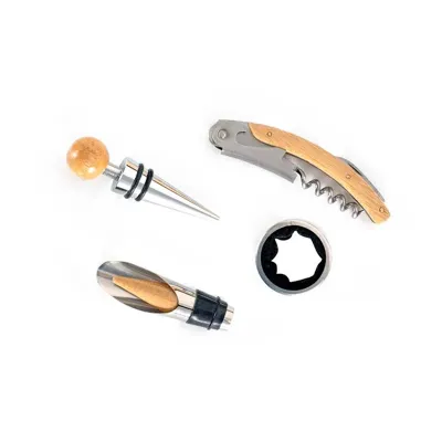 Kit Vinho Premium bambu - 3 - 2126772