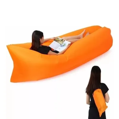 Sofá inflável impermeável laranja - 1782626