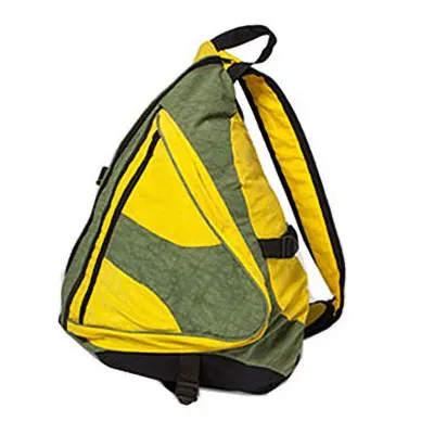 Mochila transversal em nylon tactel