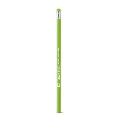 Lápis com borracha verde - 1891243