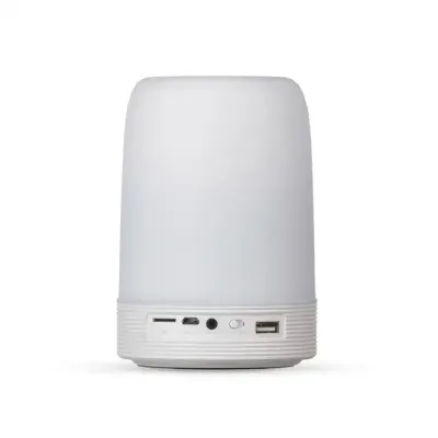 Caixa de Som Multimídia com Porta Celular e Luminária