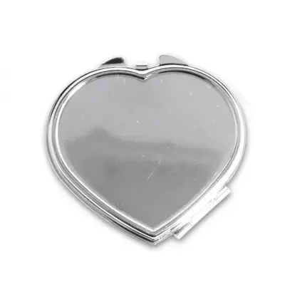 Espelho de bolsa em formato de coração - 3949