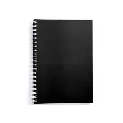 Caderno personalizado capa dura com 96 folhas