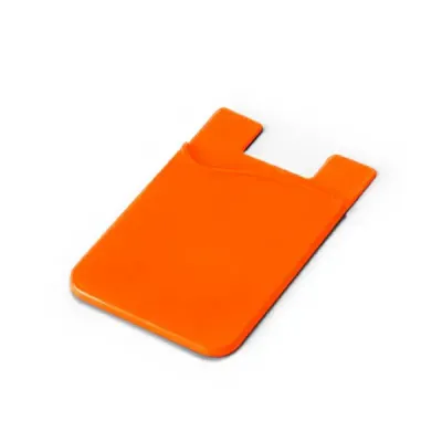 Porta-cartão para celular laranja - 680105