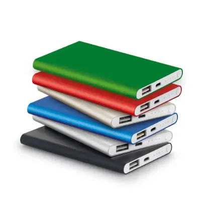 Power bank disponível em várias cores
