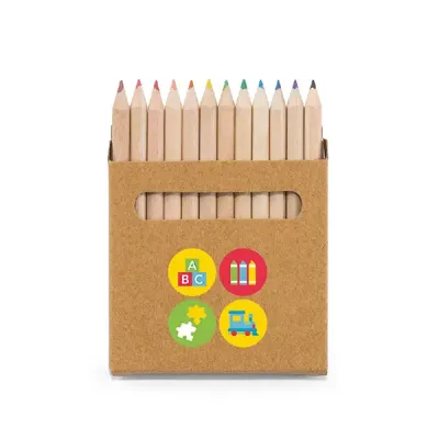 Kit lápis colorido em caixa - 1801411