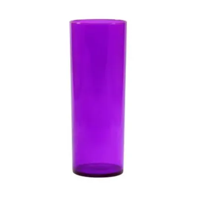 Copo plástico ou acrílico na cor lilás