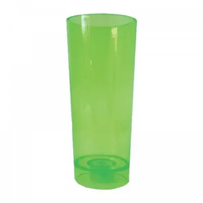 Copo plástico ou acrílico com LED verde