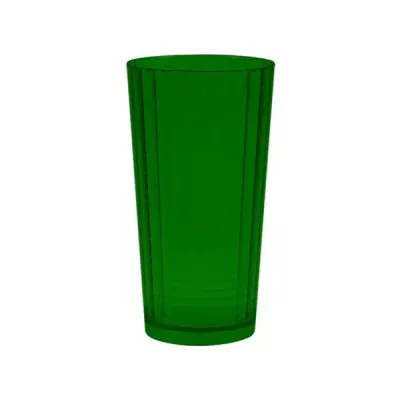 Copo plástico ou acrílico pixel verde promocional